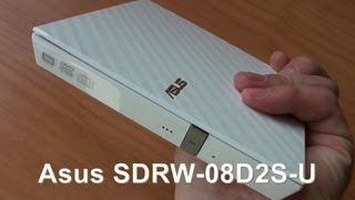 Asus SDRW08D2SU Zewnętrzna nagrywarka DVD na USB [upl. by Lyrpa477]