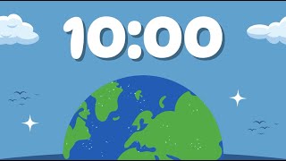 🌍✨ 10Minute Classroom Timer ⏰ with Chill Lofi amp Chime 🎶🌿 [upl. by Anatollo219]