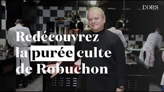 Rendez hommage à Joël Robuchon en préparant sa cultissime purée de pomme de terre [upl. by Gnus2]