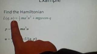 From Lagrangian to Hamiltonian [upl. by Llibyc]