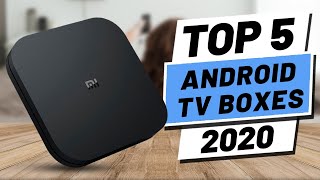 Top 5 BEST Android TV Box 2020 [upl. by Nona]