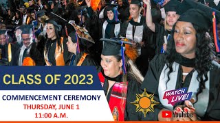 Hostos Community College  Class of 2023 Commencement Ceremony [upl. by Qirat616]