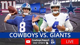 Cowboys vs Giants Live Streaming Scoreboard PlayByPlay Highlights [upl. by Rimas122]