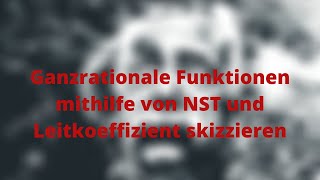 Ganzrationale Funktionen mithilfe von NST und Leitkoeffizient skizzieren [upl. by Marigolde]