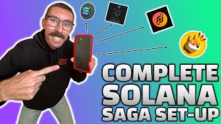 HOW TO SET UP SOLANA SAGA BONK Airdrop Helium Mobile Solana Airdrops [upl. by Seumas]