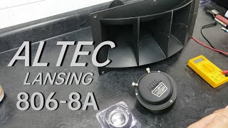 Altec Lansing 846b Valencia 8068A Horn Repair [upl. by Nilerual]