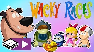 Wacky Races  Baby Races  Boomerang UK [upl. by Arihsay]