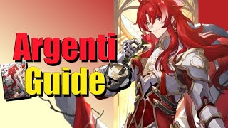 Argenti Guide  Honkai Star Rail [upl. by Delainey]