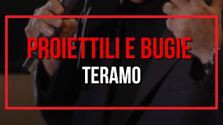 quotProiettili e bugiequot Il monologo di Michele Santoro a Teramo [upl. by Nahgaem]