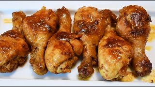 Cómo hacer unas ricas Piernitas de Pollo con solo 4 ingredientes [upl. by Okimuy]