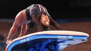 Simone Biles Full Podium Training  2021 Tokyo Olympic Games [upl. by Ateikan]