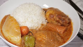 How to make PEANUT BUTTER STEW Easy Recipe  Mafé au Poulet  Cinnamon Sanctuary [upl. by Naejeillib]