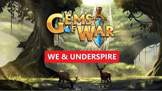 Gems of War  Silverglade World Event amp Underspire [upl. by Earissed]