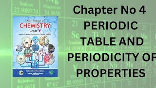 Chapter no 4  Periodic Table and Periodicity of Properties [upl. by Rentsch]