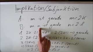 Analysis 1 Grundlagen Aussagenlogik 34 [upl. by Doralynne793]