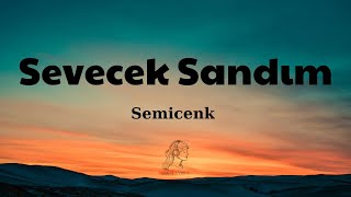 Semicenk  Sevecek Sandım Şarkı SözleriLyrics [upl. by Bogart]