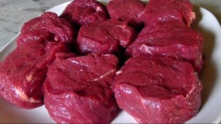 How to Butcher a Whole Beef Tenderloin [upl. by Nylear]