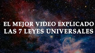 EL MEJOR VIDEO EXPLICADO DE LAS 7 LEYES UNIVERSALES EL KYBALION  Walter Joaquin Hurtado [upl. by Nuarb]