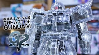 MG Chars Custom Zaku II Ver20  The Art of Gundam Mechanical Clear  GunPrimer Extended Review [upl. by Alad393]