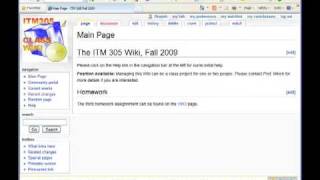 Creating wiki pages in MediaWiki [upl. by Jeno]