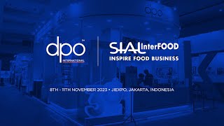 DPO International at SIAL InterFOOD 2023 811 November [upl. by Ihcehcu]