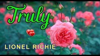 Truly  LIONEL RICHIE Karaoke HD [upl. by Diandre281]