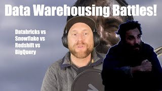 Data Warehouse Battles  Redshift vs Snowflake vs BigQuery vs Databricks  Lake House vs DWs [upl. by Ssor]