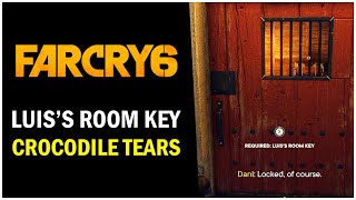 Far Cry 6 Where to Find Luiss Room Key Crocodile Tears Treasure Hunt [upl. by Allenad]