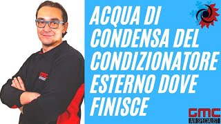 Acqua di condensa del condizionatore esterno  dove finisce [upl. by Suzy]