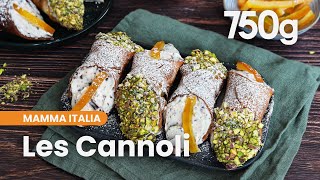 Recette des Cannoli Mamma Italia 6  750g [upl. by Aydni895]