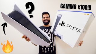 Sony PlayStation 5 Unboxing amp First Look  Sony PS5 Next Gen Console Gaming🎮🔥🔥🔥 [upl. by Ynafets]