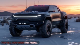 The AllNew 2025 RAM Rebel Rugged Performance and Bold Design [upl. by Atinoj]