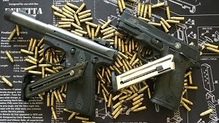 Ruger 2245 vs SampW MampP 22 Compact Full Review and Range Test [upl. by Emmit]