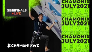 IFSC World Cup Chamonix 2021  Lead semifinals [upl. by Nydia]