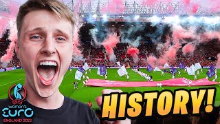 HISTORY At Old Trafford As ENGLAND Beat Austria  Women’s EURO 2022 [upl. by Netsew637]