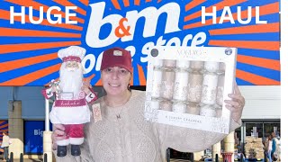 🎄HUGE £170 BampM HAUL🎄FESTIVE FOOD DRINK amp SNACKS amp A MORRISONS HAUL🎄 [upl. by Kendre]