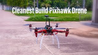 Cleanest Built Pixhawk 248 Drone  F450 frame [upl. by Aicinat995]