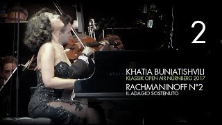 KHATIA BUNIATISHVILI  NUERNBERG  RACHMANINOFF N°2  2nd mov [upl. by Naleek986]