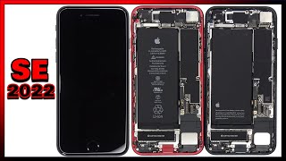 Apple iPhone SE 2022 3rd Gen 5G Disassembly Teardown Repair Video Review Same as 2nd Gen [upl. by Nellaf]