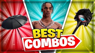 10 Best TRYHARD Travis Scott Skin Combos in Fortnite Travis Scott Combos [upl. by Anaujit372]