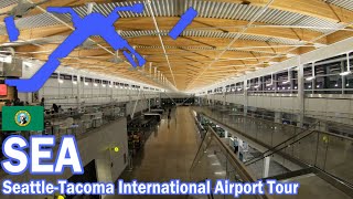 SeattleTacoma International Airport  SEA  Complete Airport Tour [upl. by Rem]