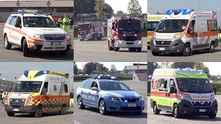 REAS 2017 Simulazione Incidente Stradale  Italian Emergency Exhibition [upl. by Wurster248]