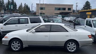 1997 Toyota Mark 2 grande AT 6 cylinder 52300mi jdm rhd [upl. by Ahsenauj149]