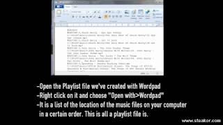 Playlists m3u m3u8 Tutorial on what they are  how to create  edit and use them [upl. by Cornish]