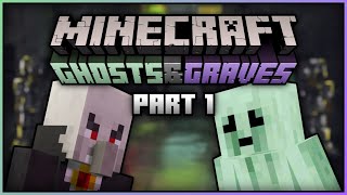 VAMPIRES AND GHOSTS IN MINECRAFT Ghosts amp Graves PART 1 [upl. by Rogers]