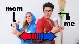 SWITCHING LIVES WITH MY MOM  Brent Rivera [upl. by Jamal]