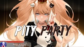 Nightcore  Pity Party  Lyrics [upl. by Notsob37]