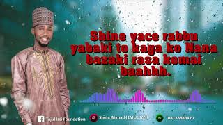 ZAHRA MAMA VIDEO LYRICS by shehi Tajul Izzi [upl. by Ataner]