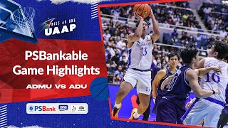 Ateneo vs Adamson Final Four highlights  UAAP Season 85 Mens Basketball  Dec 7 2022 [upl. by Dosh434]