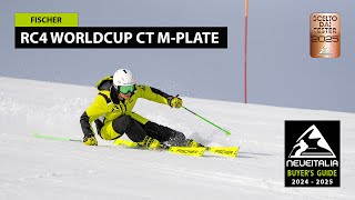 Fischer RC4 Worldcup CT Mplate  NeveItalia SkiTest 20242025 [upl. by Tnomal]